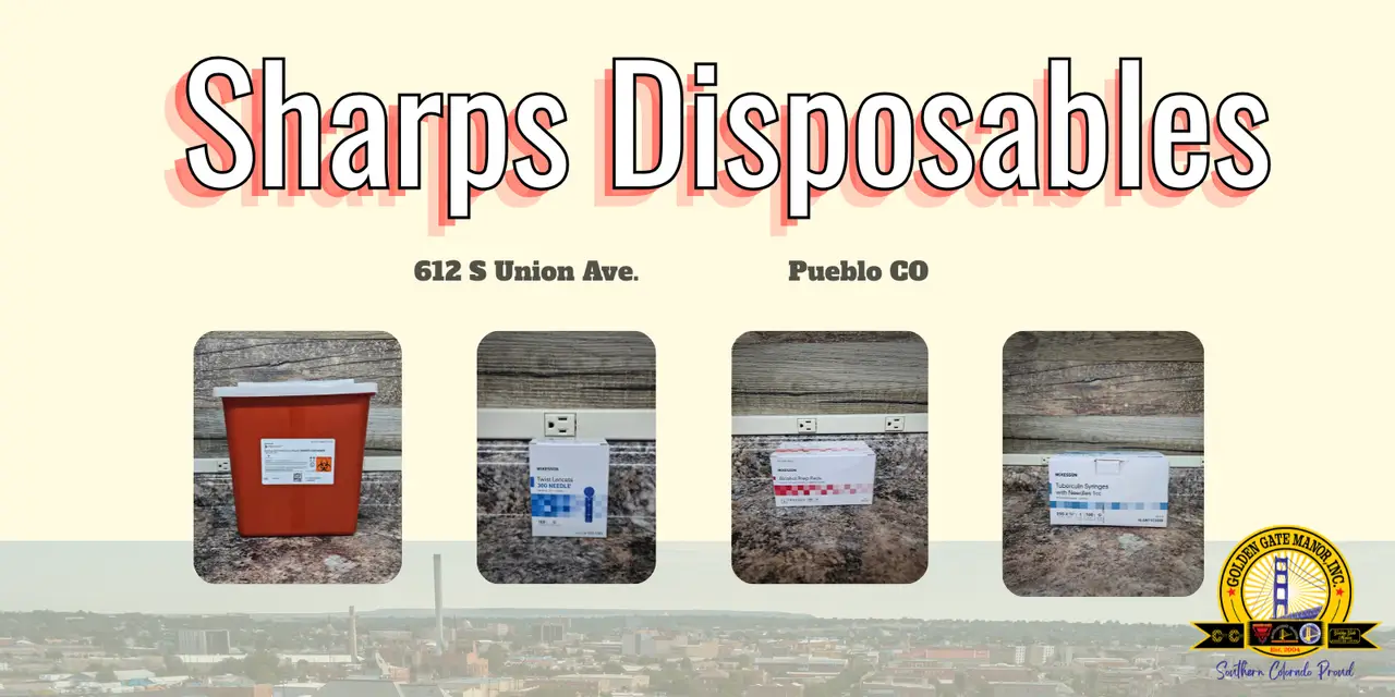 Golden Gate Medical Supply 612 S. Union Ave. Pueblo Colorado - Sharps Disposal post thumbnail