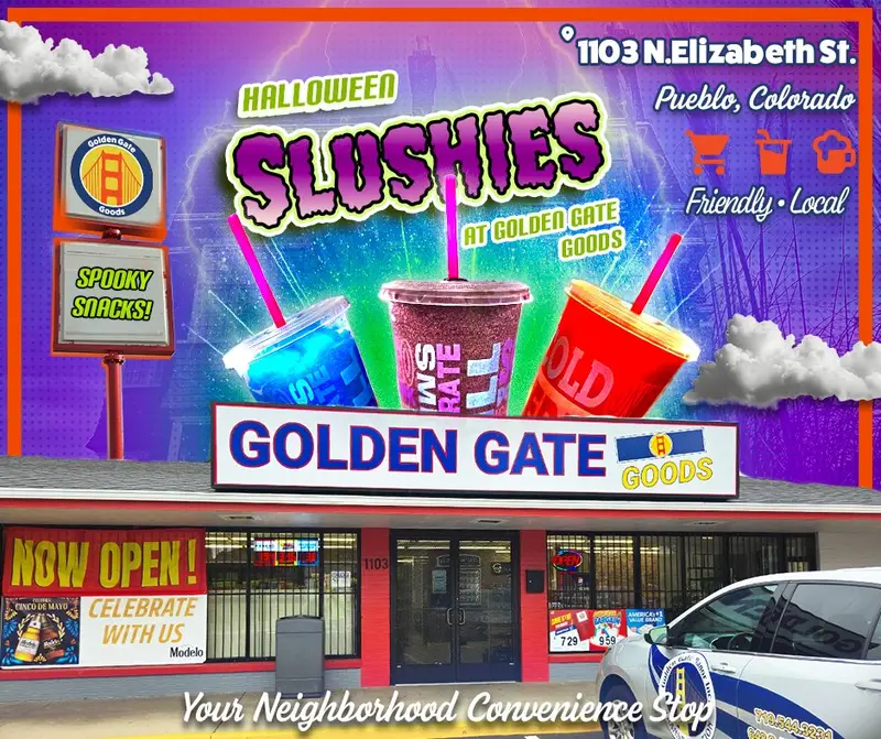 Slushies de Halloween en Golden Gate Goods