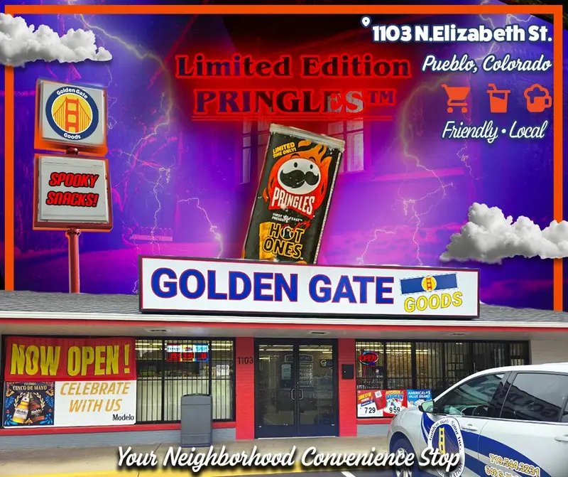 Pringles Hot Ones de edición limitada en Golden Gate Goods