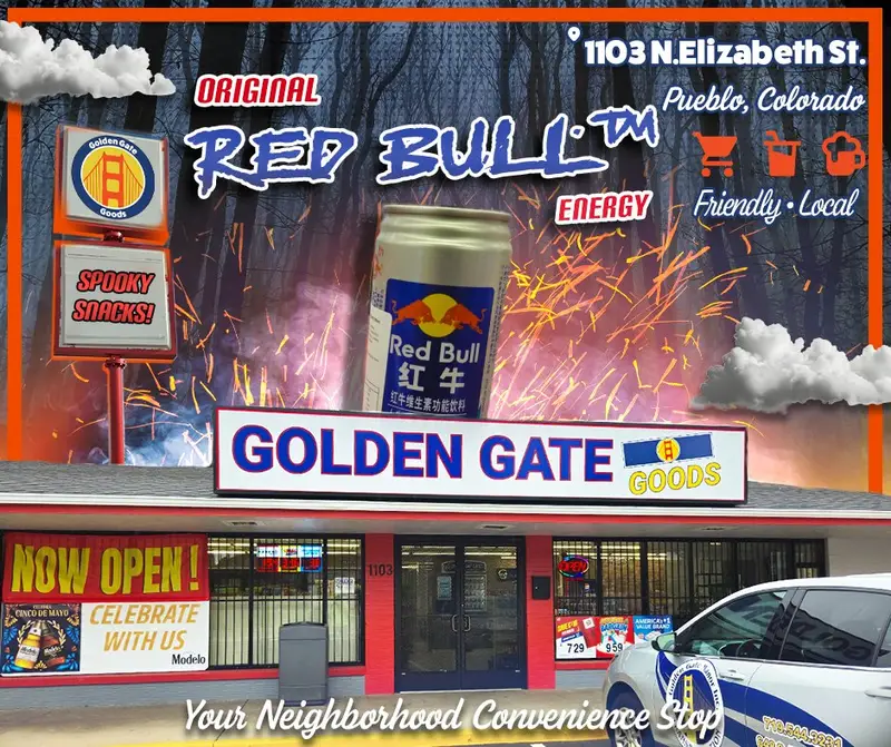 Red Bull Energy original en Golden Gate Goods